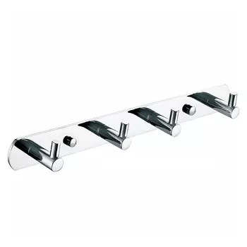 Крючок четверной Azario Nessy AZ-1514 хром