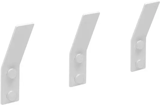 Крючок для полотенец Aquanet Магнум 00336614 белый матовый