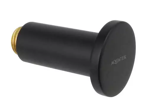 Крючок для полотенец Aquatek Вега AQ4001MB черный матовый