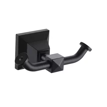 Крючок двойной Azario Altre AZ-96005AB черный матовый