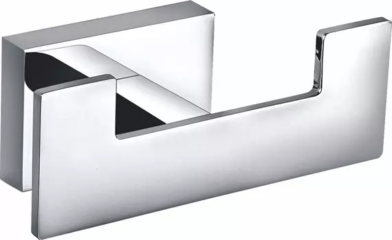 Крючок двойной для полотенец WONZON & WOGHAND FLAT WW-9725 хром