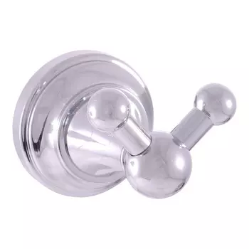 Крючок двойной настенный Rav Slezak Morava MKA0102 хром