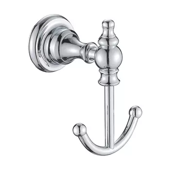 Крючок двойной Rose RG1121 хром