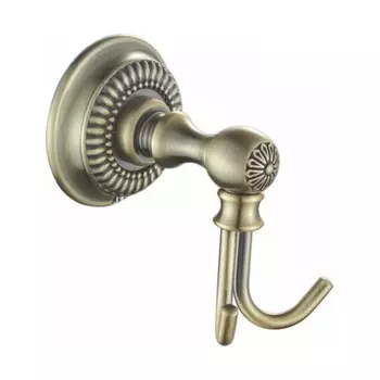 Крючок двойной Rose RG1421Q бронза