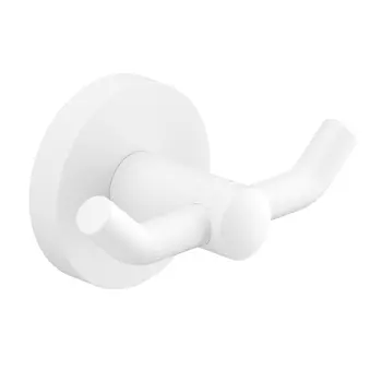 Крючок двойной Timo Saona 13012/16 белый матовый