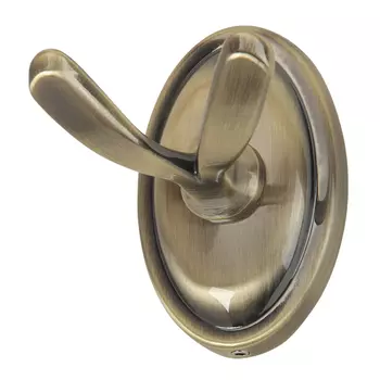 Крючок двойной Veragio Bonjour VR.BNR-7832.BR бронза