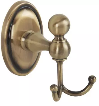 Крючок двойной Veragio Bonjour VR.BNR-7833.BR бронза