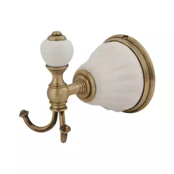 Крючок Migliore Olivia 17430 бронза, белый