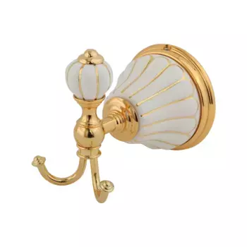 Крючок Migliore Olivia 17523 золото, белый