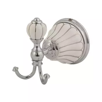 Крючок Migliore Olivia 17554 хром, белый