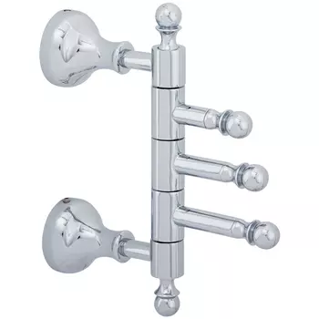 Крючок тройной поворотный Veragio Gialetta VR.GIL-6435.CR хром