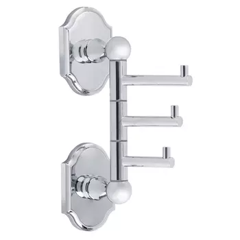 Крючок тройной поворотный Veragio Stanford VR.STD-7735.CR хром