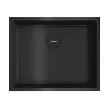 Кухонная мойка 54 см Omoikiri Taki 54-U/IF-GB с донным клапаном графит