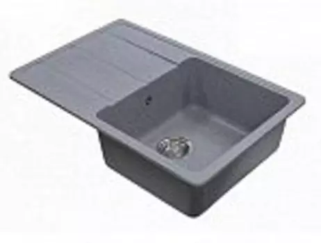 Кухонная мойка Aquaton Аманда 1A712832AD250 серый шелк