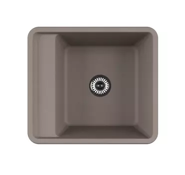 Кухонная мойка Aquaton Беллис 57 серый шёлк 1A724932BS250