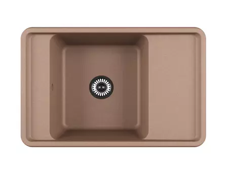 Кухонная мойка Aquaton Беллис 78 латте 1A725032BS260