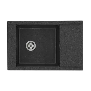 Кухонная мойка Aquaton Делия 78 графит 1A715132DE210