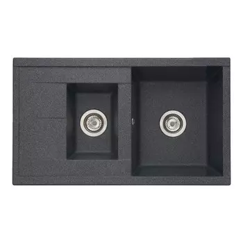 Кухонная мойка Aquaton Делия 87 графит 1A716232DE210