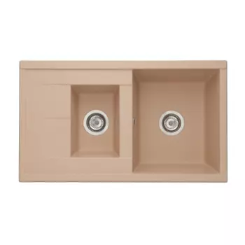 Кухонная мойка Aquaton Делия 87 латте 1A716232DE260