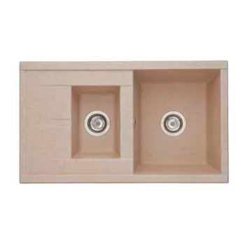 Кухонная мойка Aquaton Делия 87 песочный 1A716232DE220