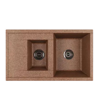 Кухонная мойка Aquaton Делия 87 терракот 1A716232DE270