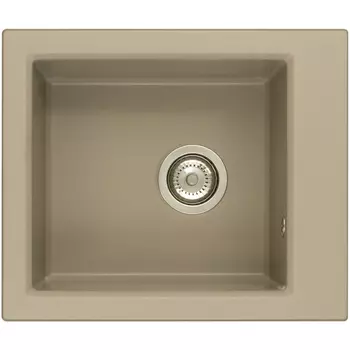 Кухонная мойка Aquaton Линеа 1A732932LW250 43.4 см, серый шелк