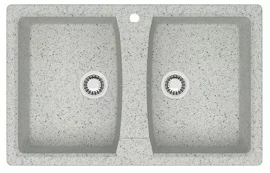 Кухонная мойка Azario Elmas 78 см CS00078335 светло-серая