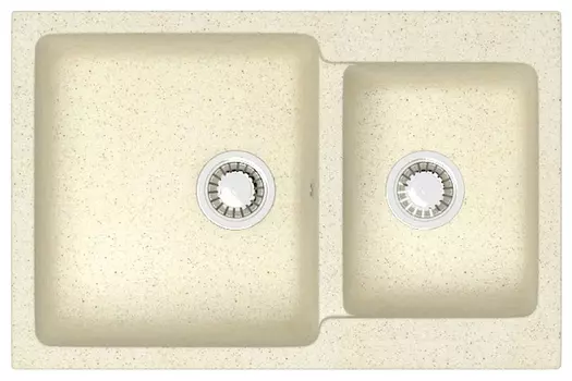 Кухонная мойка Azario Grand 77 см CS00079902 бежевая