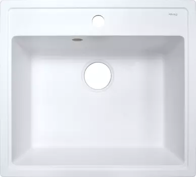 Кухонная мойка Azario Litos 57 см CS00078321 белая