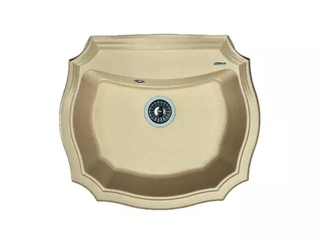 Кухонная мойка Florentina Эмилия 64 см 20.355.D0640.107 песочная