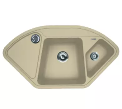 Кухонная мойка Florentina Капри 106 см 20.185.J1060.202 шампань