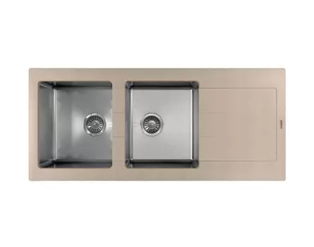 Кухонная мойка Florentina Комби 116 см 21.415.E1160.107 песочная