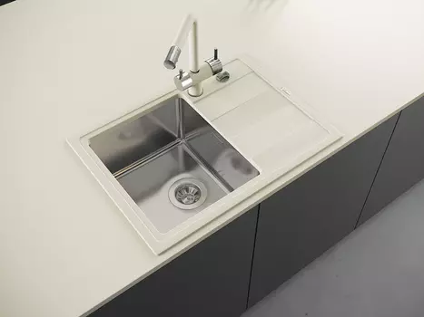 Кухонная мойка Florentina Комби 65 см 21.390.B0650.201 жасмин