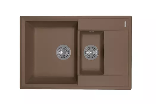 Кухонная мойка Florentina Консул 76 см К 23.025.D0760.303 мокко