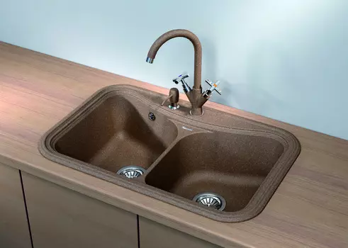 Кухонная мойка Florentina Крит 780 А Песочный