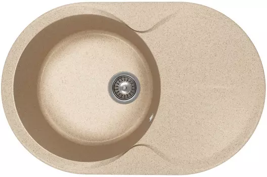 Кухонная мойка Florentina Лацио 78 см 17.010.C0780.104 бежевая