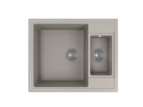 Кухонная мойка Florentina Липси 62 см К 20.465.D0620.305 грей