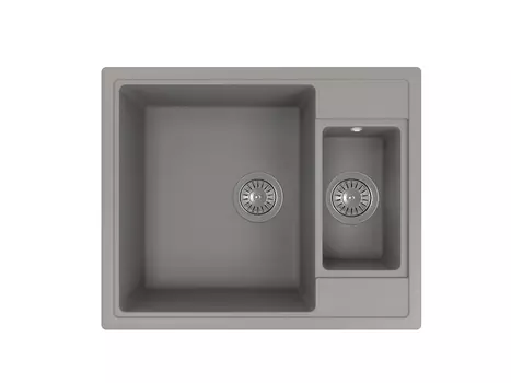 Кухонная мойка Florentina Липси 62 см К 20.465.D0620.307 серый шелк