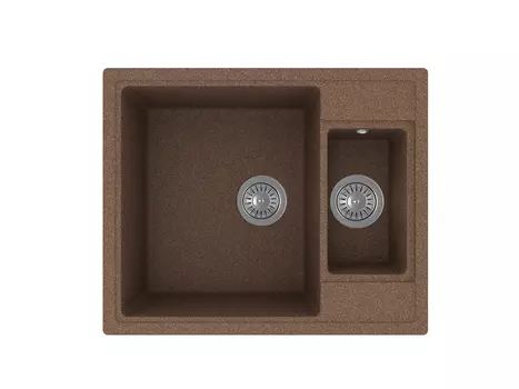 Кухонная мойка Florentina Липси 62 см К 20.465.D0620.105 коричневая