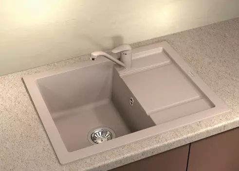 Кухонная мойка Florentina Липси 660 Коричневый