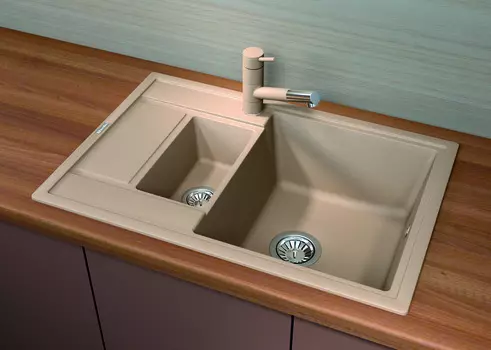 Кухонная мойка Florentina Липси 78 см К 20.250.D0780.104 бежевая