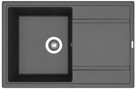 Кухонная мойка Florentina Липси 78 см 20.270.C0780.302 антрацит