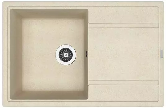 Кухонная мойка Florentina Липси 78 см 20.270.C0780.104 бежевая