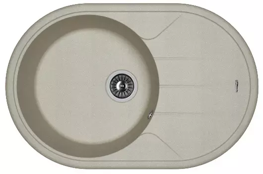 Кухонная мойка Florentina Лотос 78 см 20.295.C0780.305 грей