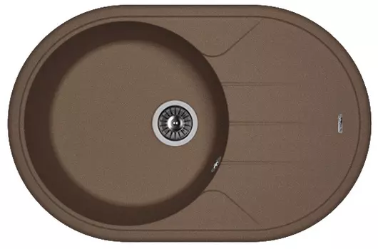 Кухонная мойка Florentina Лотос 78 см 20.295.C0780.303 мокко