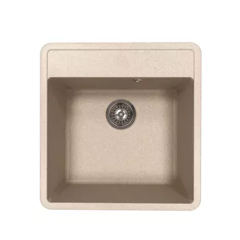 Кухонная мойка Florentina Пьемонт 44 см 17.030.B0440.104 бежевая