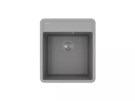 Кухонная мойка Florentina Пьемонт 44 см 17.030.B0440.307 серый шелк