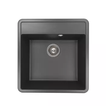 Кухонная мойка Florentina Пьемонт 44 см 17.030.B0440.302 антрацит