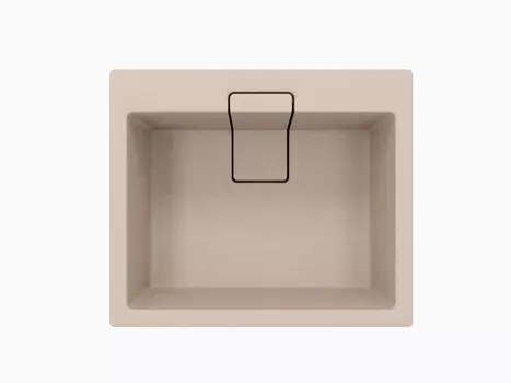 Кухонная мойка Florentina Ривьера 60 см 20.490.D0600.104 бежевая