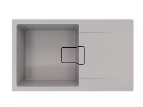 Кухонная мойка Florentina Ривьера 86 см 20.485.D0860.305 грей